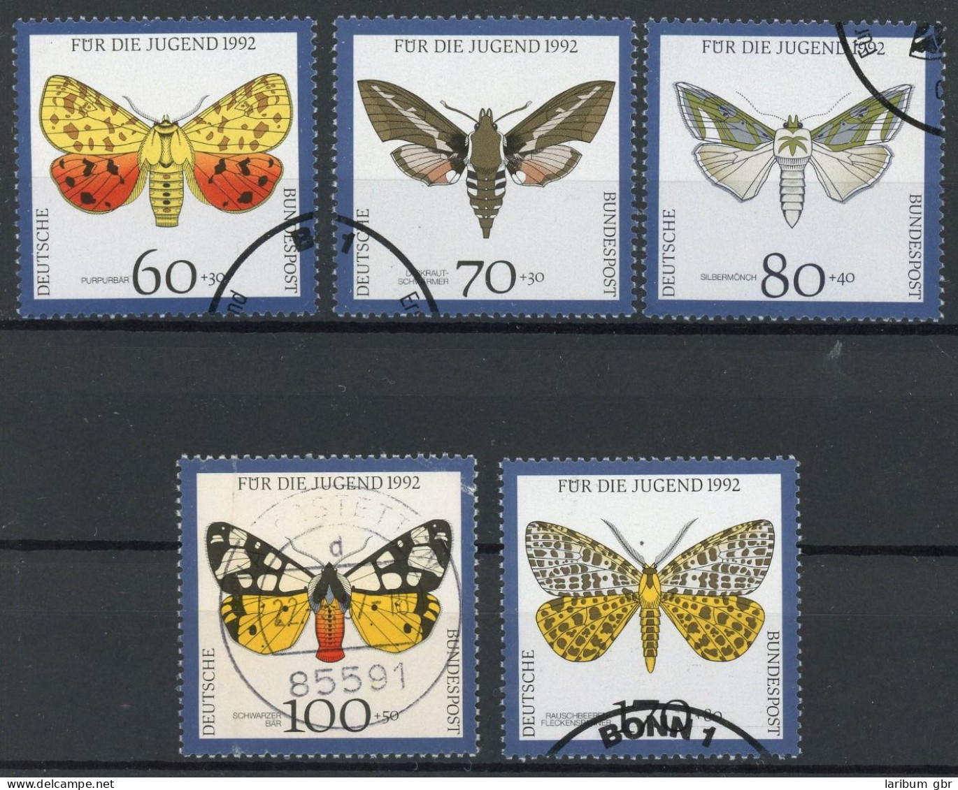 Bund 1602-1606 Gestempelt Schmetterling #HE929 - Autres & Non Classés