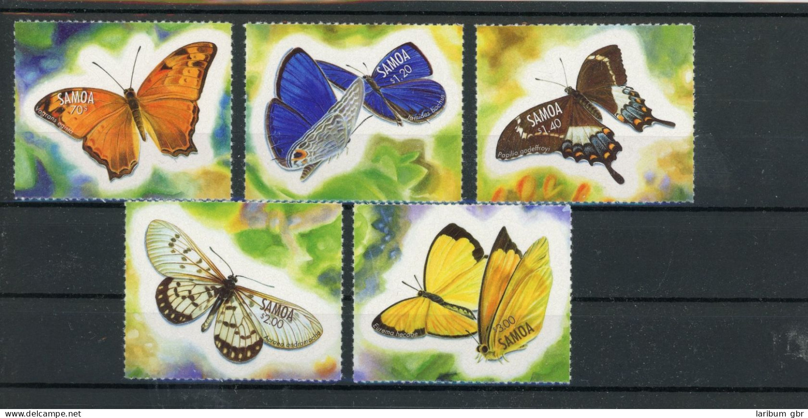 Samoa 931-35 Postfrisch Schmetterling #JT949 - Samoa