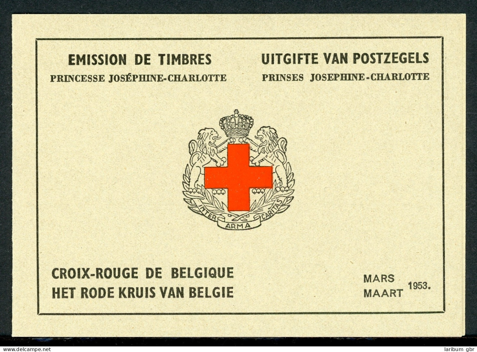 Belgien Markenheftchen I Mit 963 Postfrisch Rotes Kreuz #JK258 - Other & Unclassified