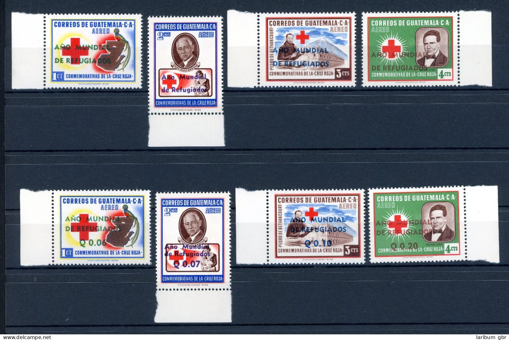 Guatemala 643-50 Postfrisch Rotes Kreuz #HB491 - Guatemala