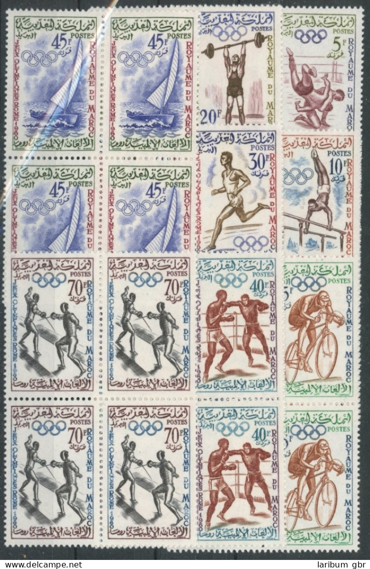 Marokko 4er Block 462-469 Postfrisch Olympia #JK917 - Morocco (1956-...)