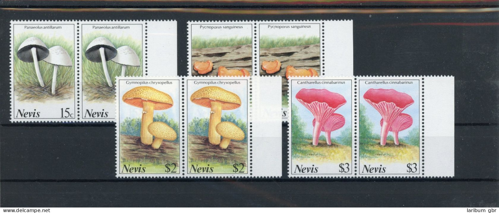 Nevis Paare 475-478 Postfrisch Pilze #JO747 - Anguilla (1968-...)