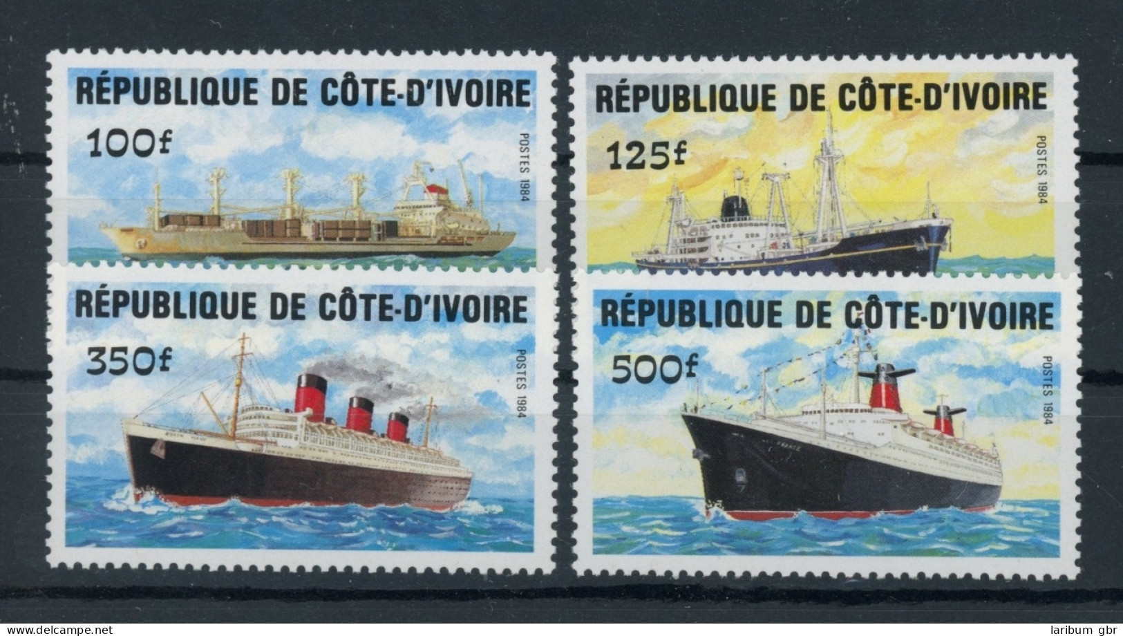 Elfenbeinküste 830-33 Postfrisch Schiffe #JK824 - Ivory Coast (1960-...)