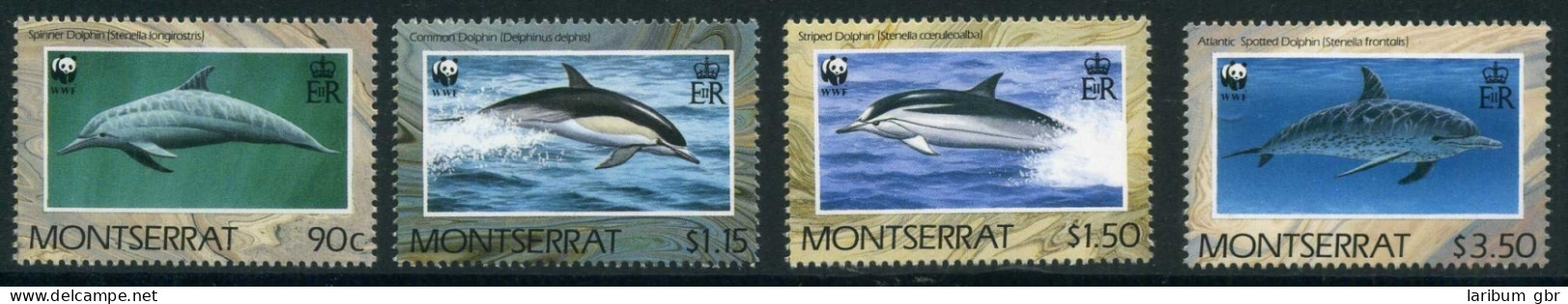 Montserrat 786-89 Postfrisch Delfine WWF #JM217 - Anguilla (1968-...)