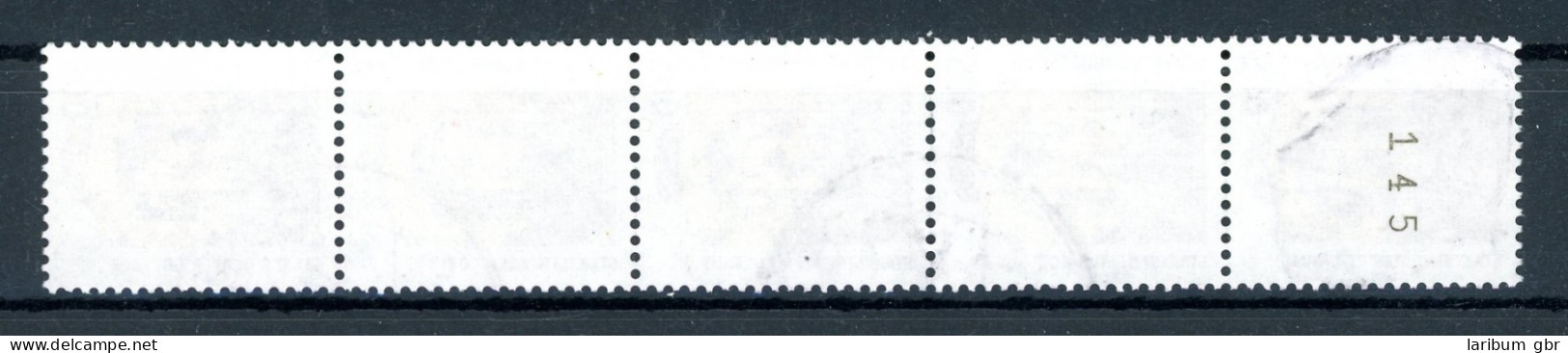 Bund Rollenmarken 5er Streifen 1679 R I Gestempelt Nr. 145 #JM377 - Other & Unclassified