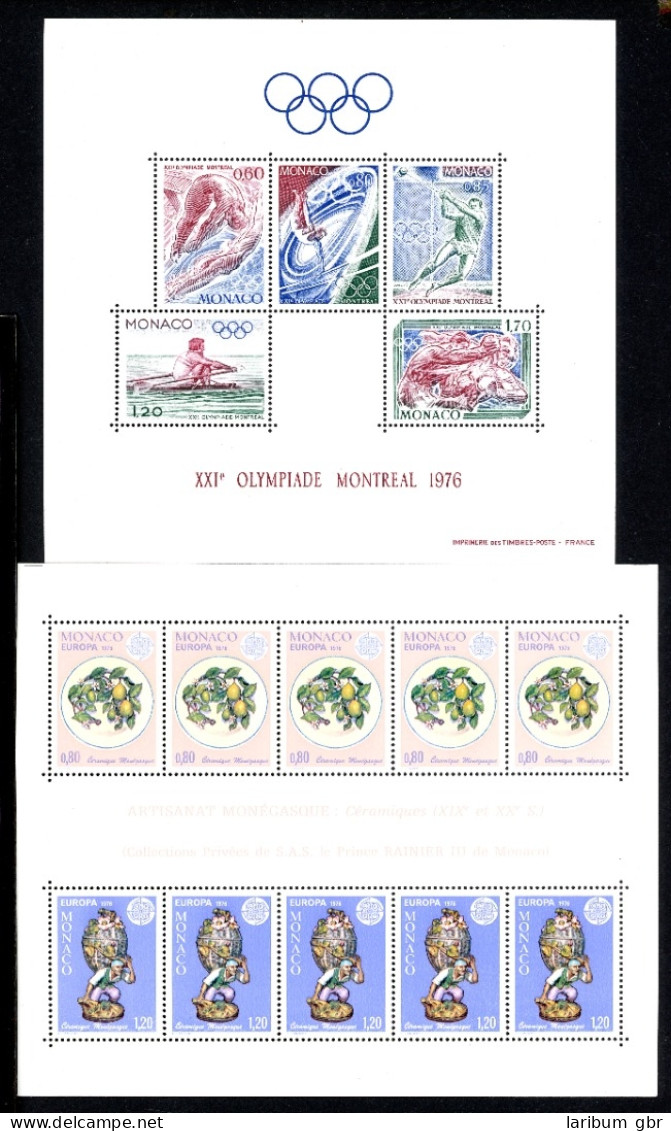 Monaco Jahrgang 1976 Postfrisch #JM257 - Other & Unclassified