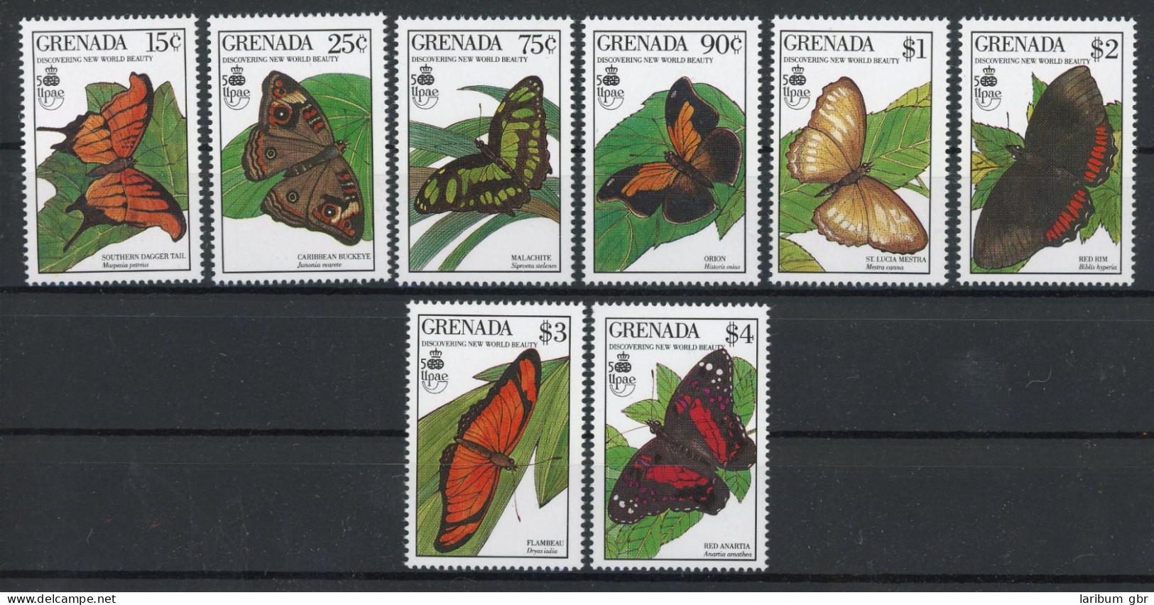 Grenada 2088-2095 Postfrisch Schmetterlinge #HB113 - Grenada (1974-...)