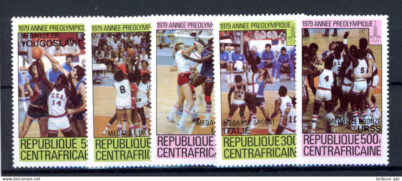 Zentralafrikanische Republik 653-657 Postfrisch Olympia 1980 Moskau #JR845 - Central African Republic