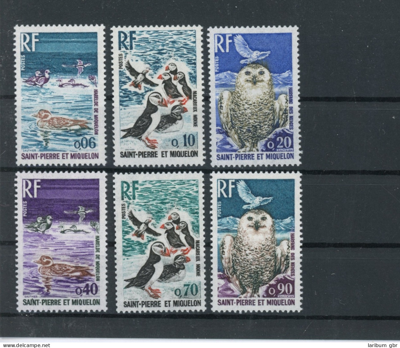 St. Pierre Und Miquelon 483-488 Postfrisch Vögel #JK910 - Anguilla (1968-...)