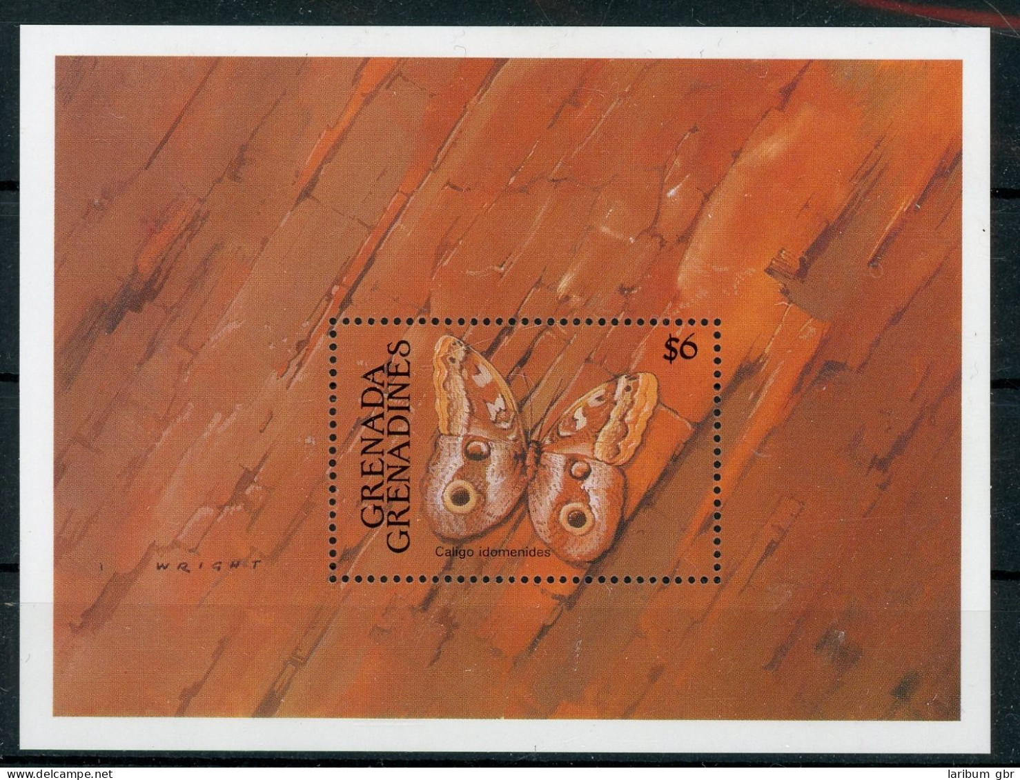 Grenada/ Grenadinen Block 210 Postfrisch Schmetterlinge #HB142 - Anguilla (1968-...)