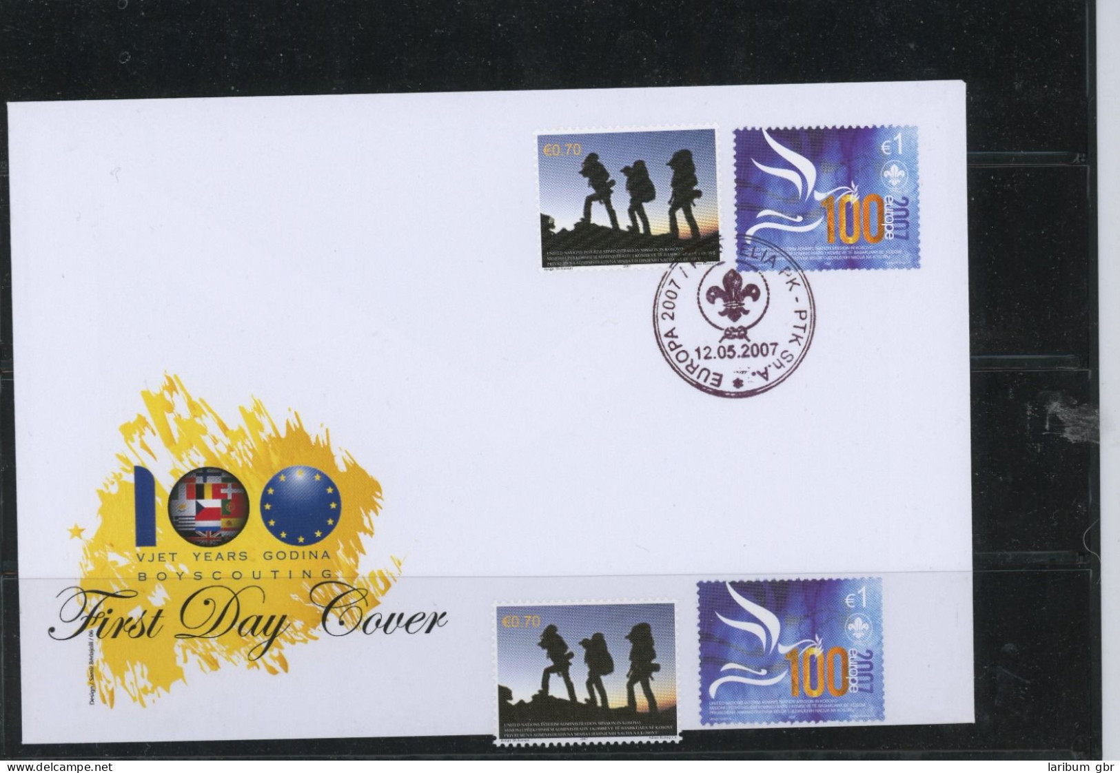 Kosovo 68-69 Pfadfinder Ersttagesbrief/FDC #JJ726 - Other & Unclassified