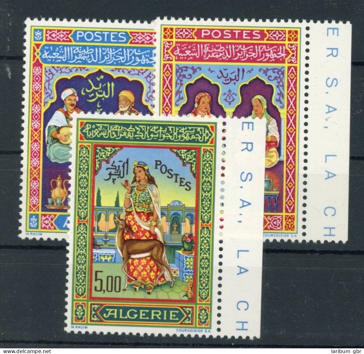 Algerien 441-443 Postfrisch Künstler #JL248 - Algeria (1962-...)