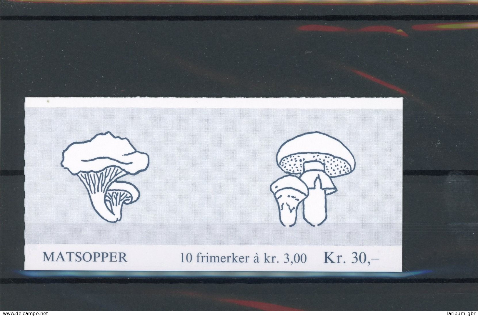 Norwegen M-Heft 13 1012-1013 Postfrisch Pilze #JO746 - Autres & Non Classés