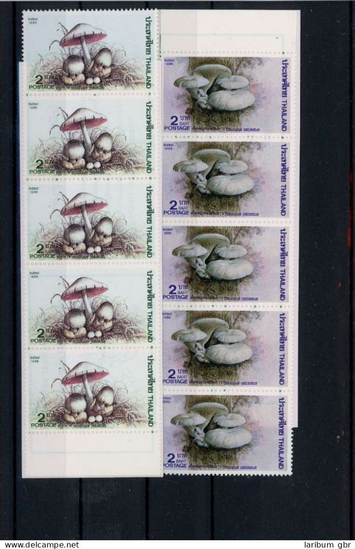 Thailand M-Heft 1183-1184 Postfrisch Pilze #JO623 - Tailandia