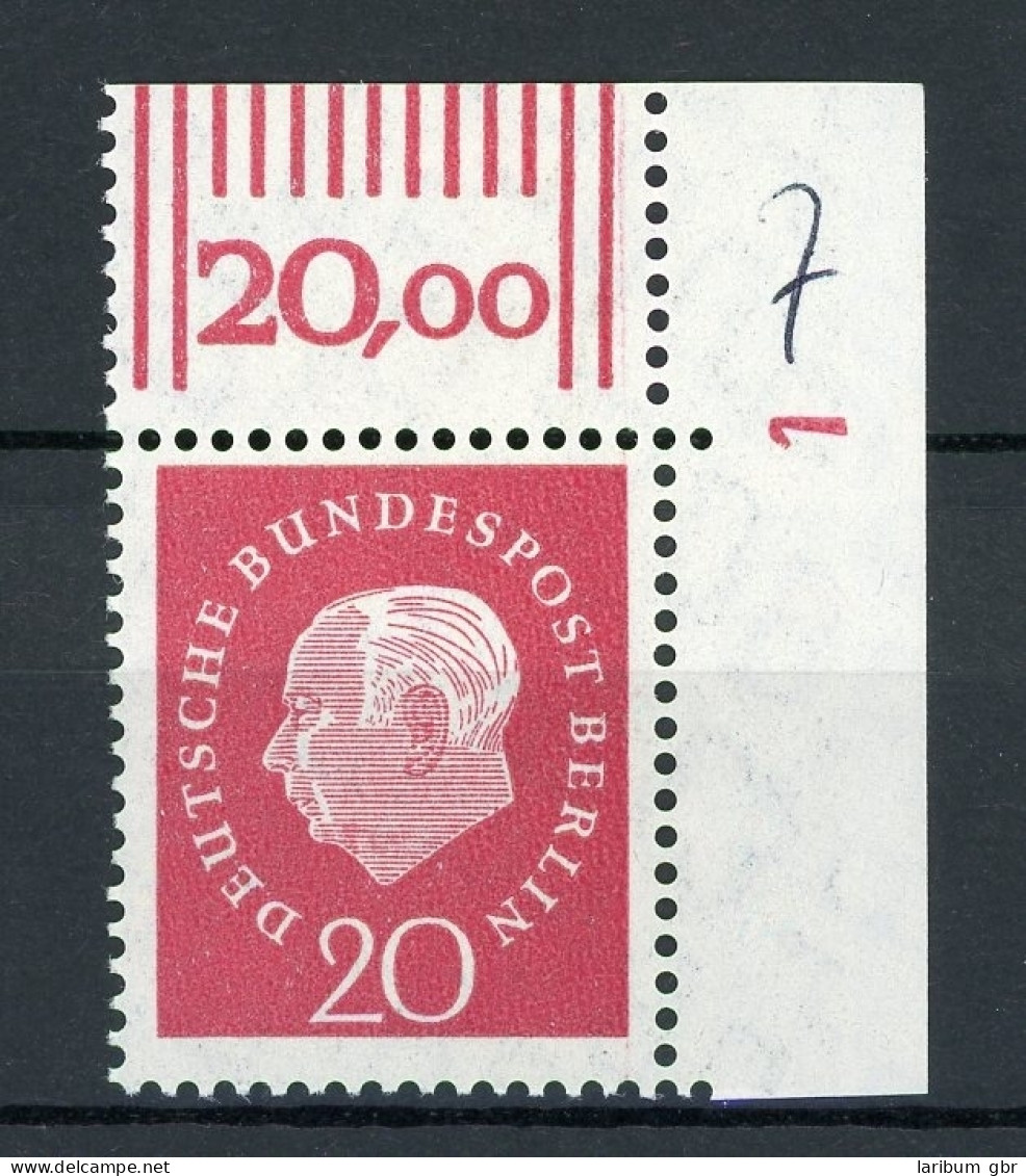 Berlin 184 W DZ 1 ** Falz Im Oberrand #IT917 - Unused Stamps