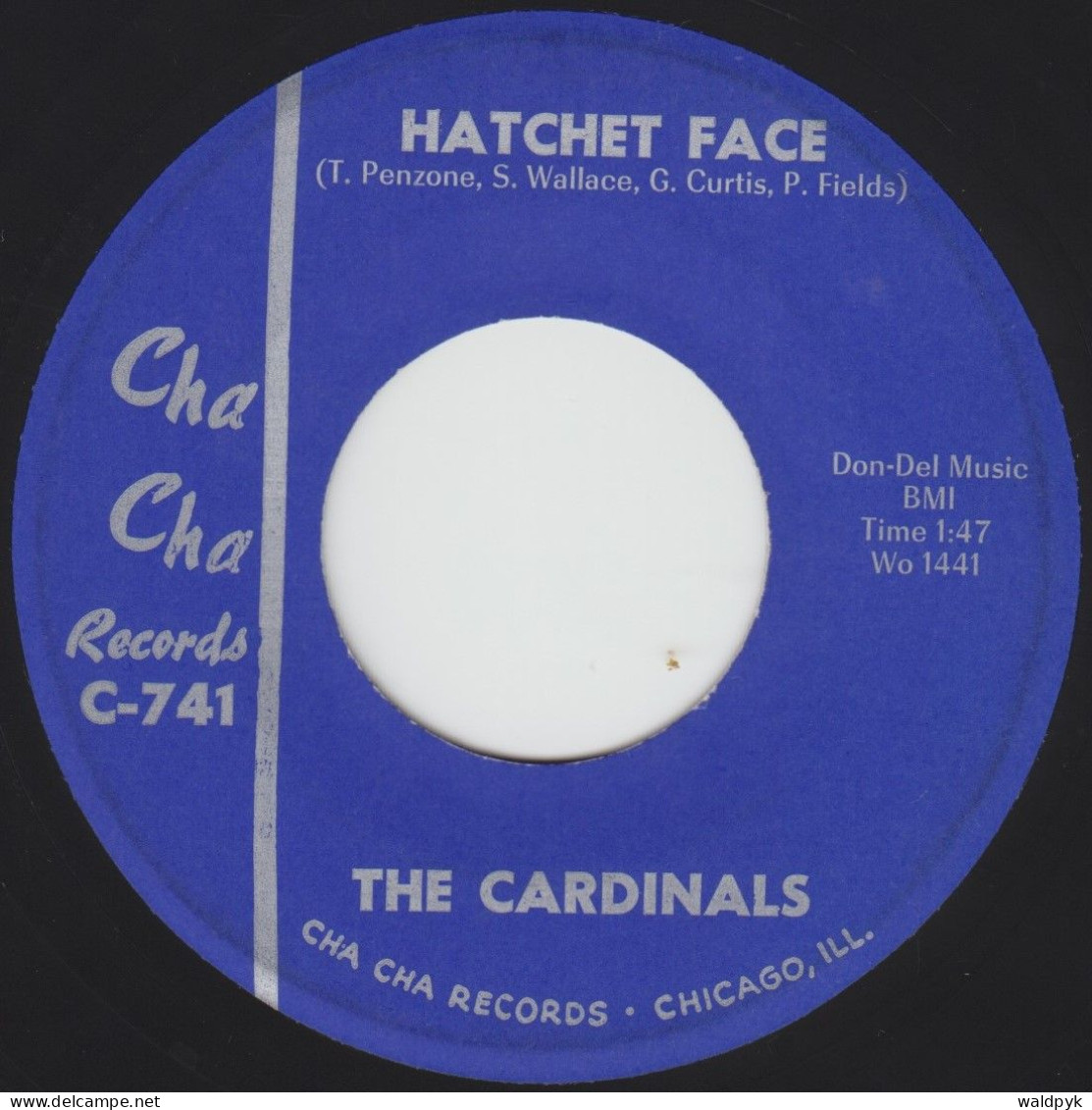 THE CARDINALS - Hatchet Face - Other - English Music