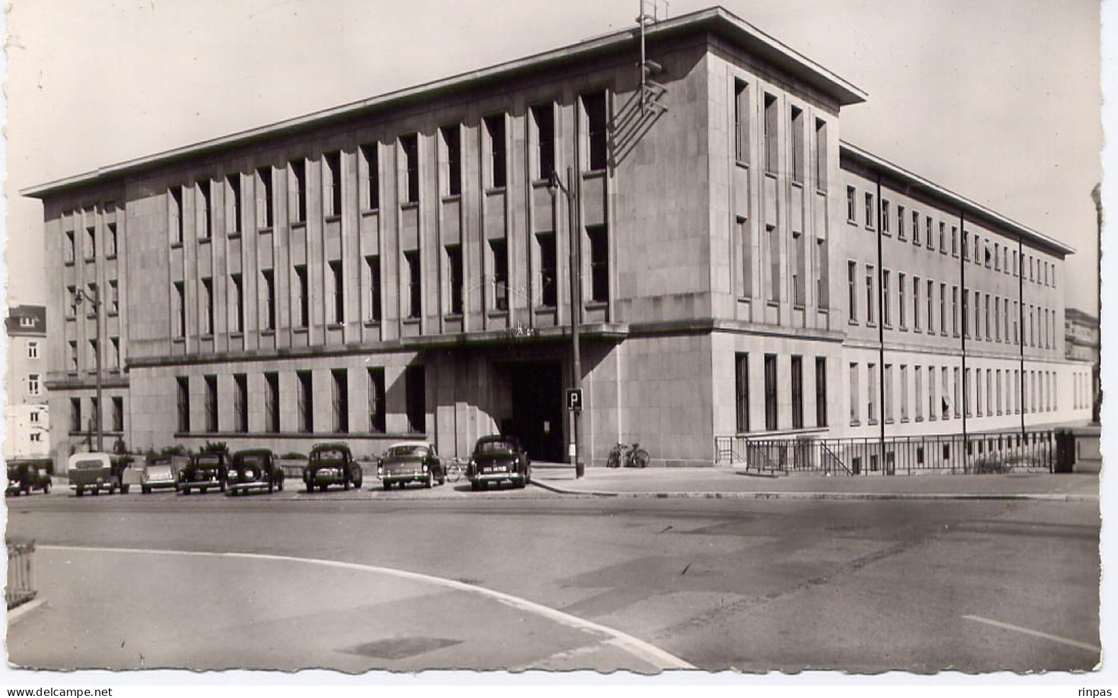 (68) MULHOUSE Nouvelle Poste Ptt, Voiture 2cv, Peugeot 403 AUTOMOBILE  ( Haut Rhin ). - Mulhouse