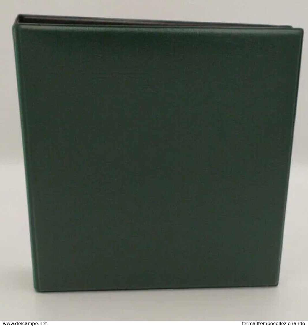 album raccoglitore verde con 50 fogli trasparenti 4 tasche per figurine santini