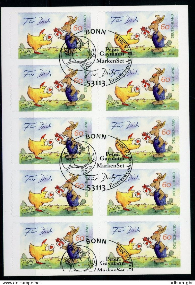 Bund Folienblatt 37 Bonn Ersttagssonderstempel #HK622 - Autres & Non Classés