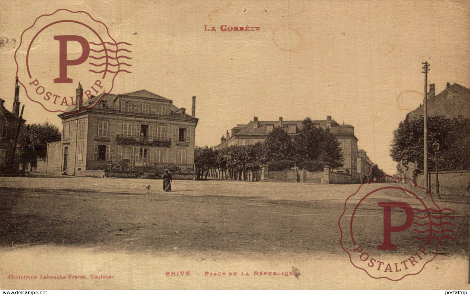 FRANCIA. FRANCE. BRIVE - Place De La République - Sonstige & Ohne Zuordnung