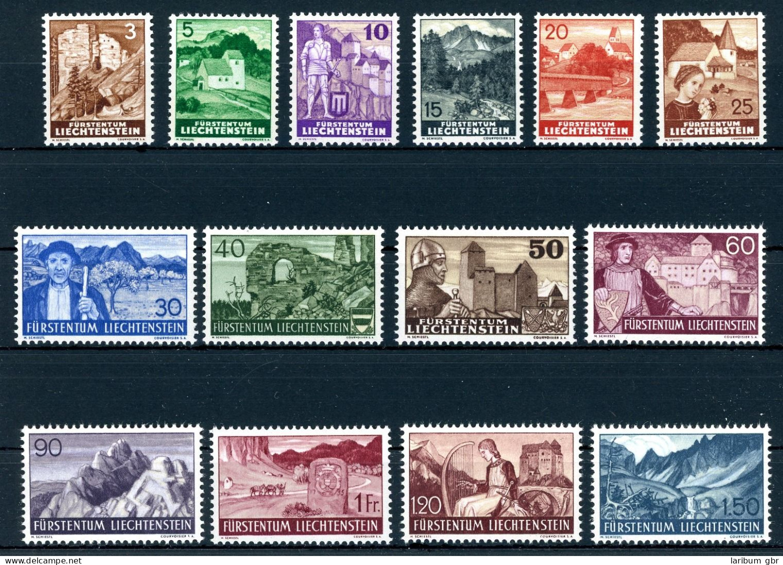 Liechtenstein 156-169 Postfrisch #JM069 - Other & Unclassified