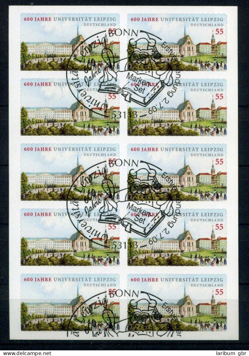 Bund Folienblatt 4 2747 Bonn Ersttagssonderstempel #HK624 - Other & Unclassified