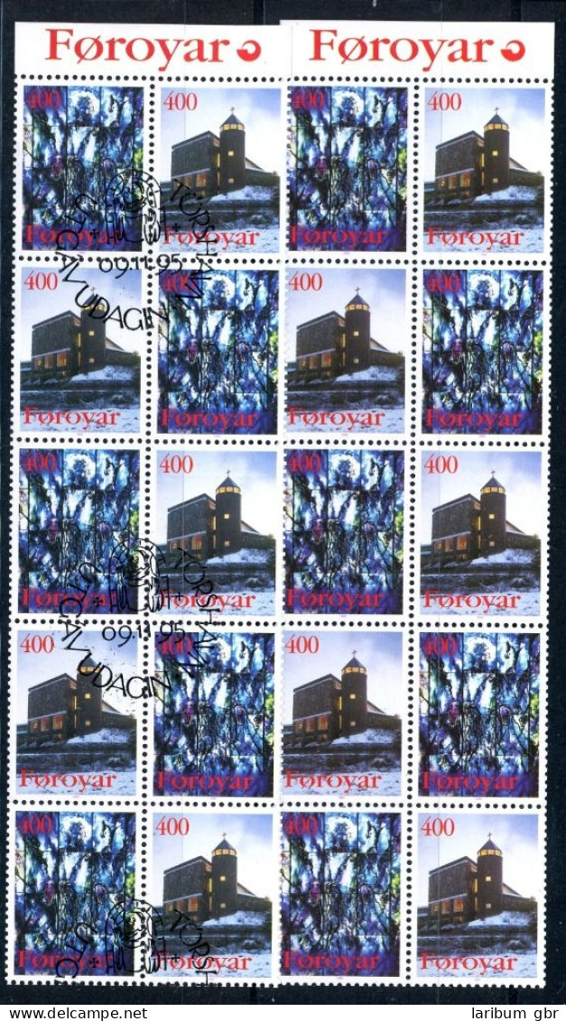 Färöer H-Blatt 10 289-290 Kirchen Postfrisch + Gestempelt #JJ666 - Faroe Islands