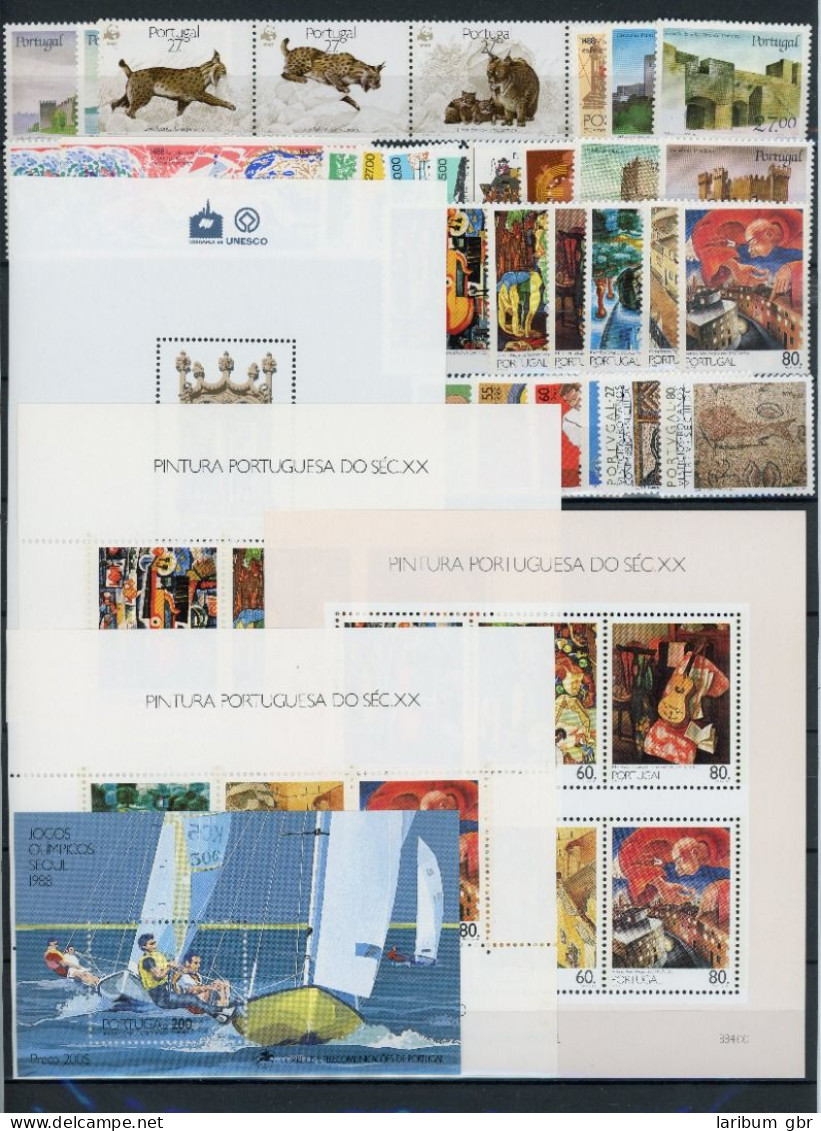 Portugal Jahrgang 1988 1739-1771, Block 57-61 Postfrisch #JW919 - Autres & Non Classés