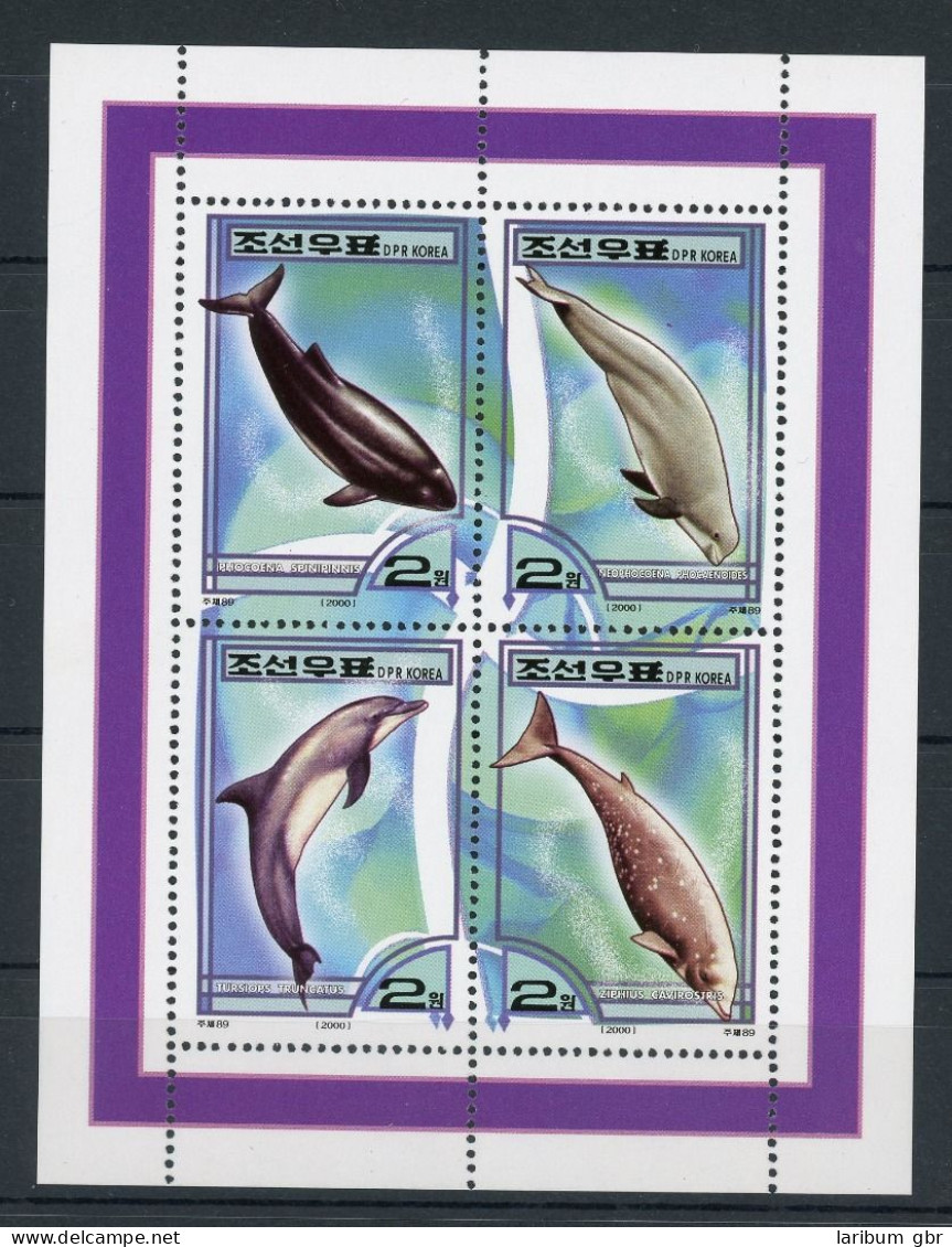 Korea Block 453 Postfrisch Wale/ Delfine #HK816 - Corée (...-1945)