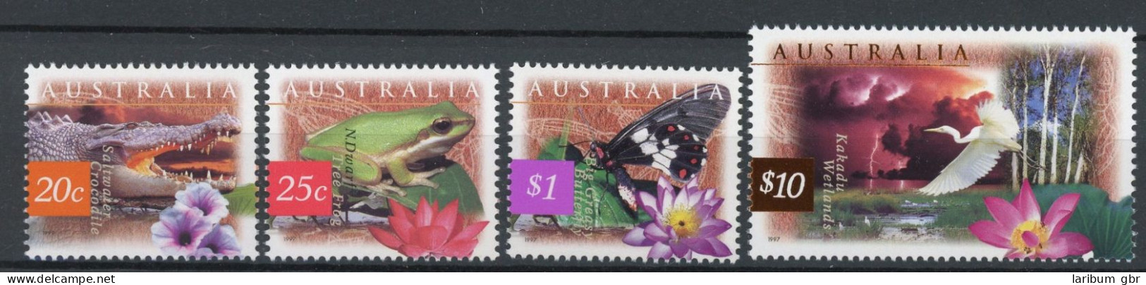 Australien 1630-1633 Y Postfrisch Schmetterlinge #JQ834 - Other & Unclassified