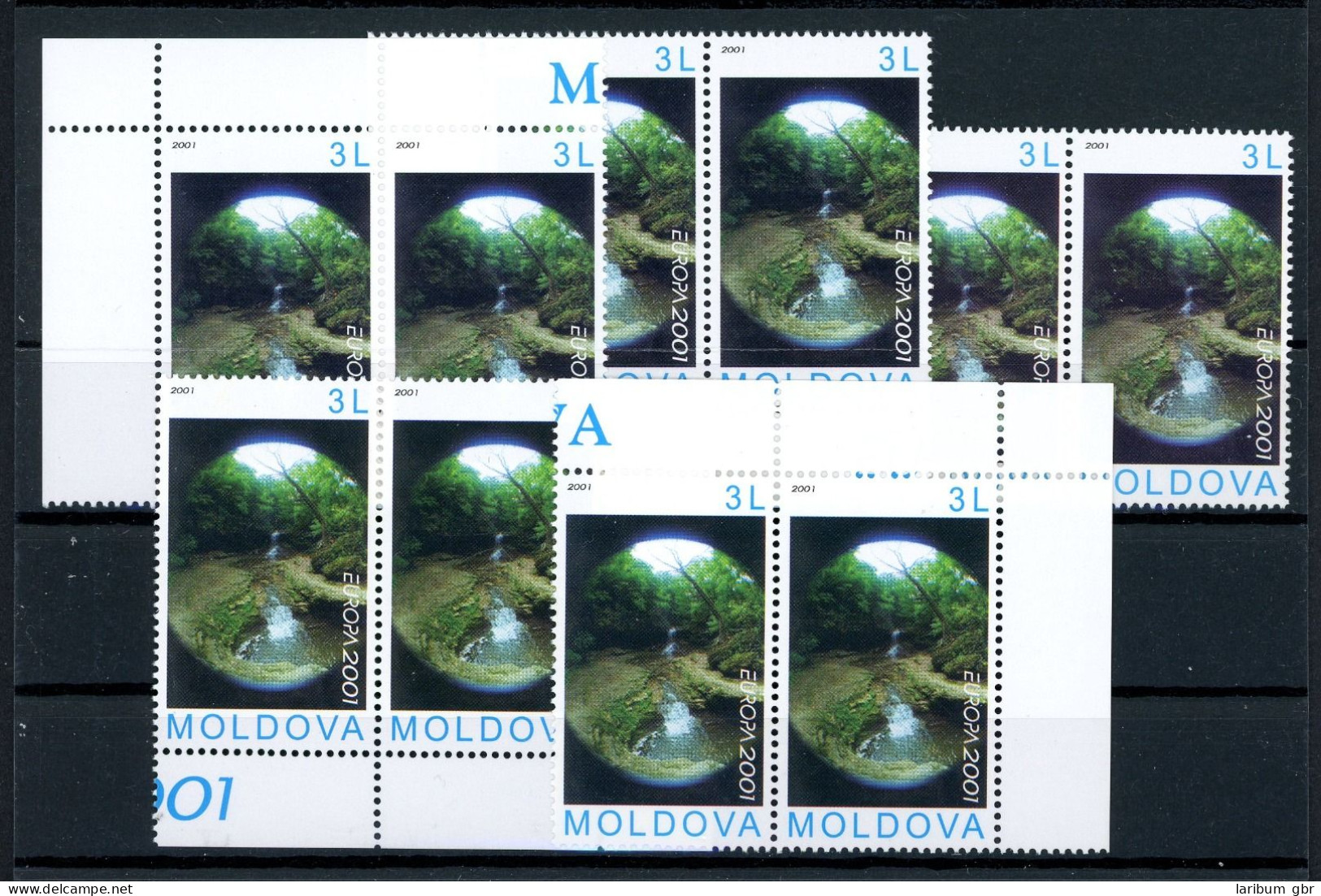 Moldawien 10x 388 Postfrisch CEPT 2001 #HB422 - Moldavie