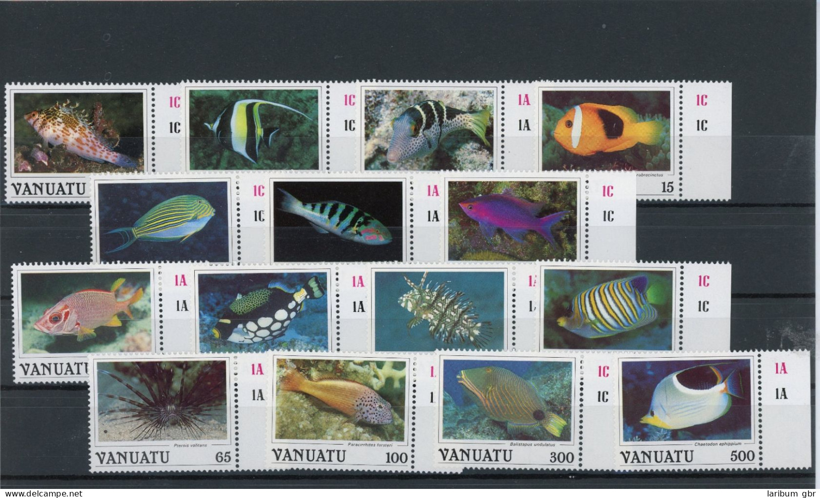 Vanuatu 754-68 Postfrisch Fische #IN092 - Vanuatu (1980-...)