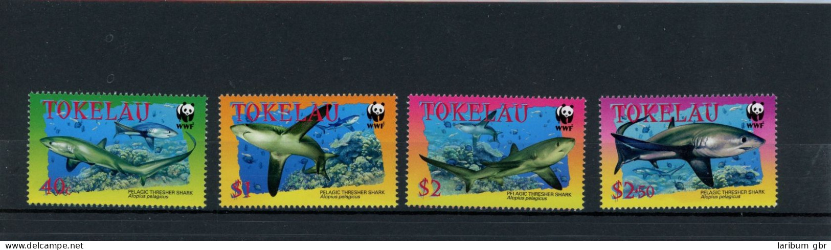 Tokelau 322-325 Postfrisch Fische #IN097 - Tokelau