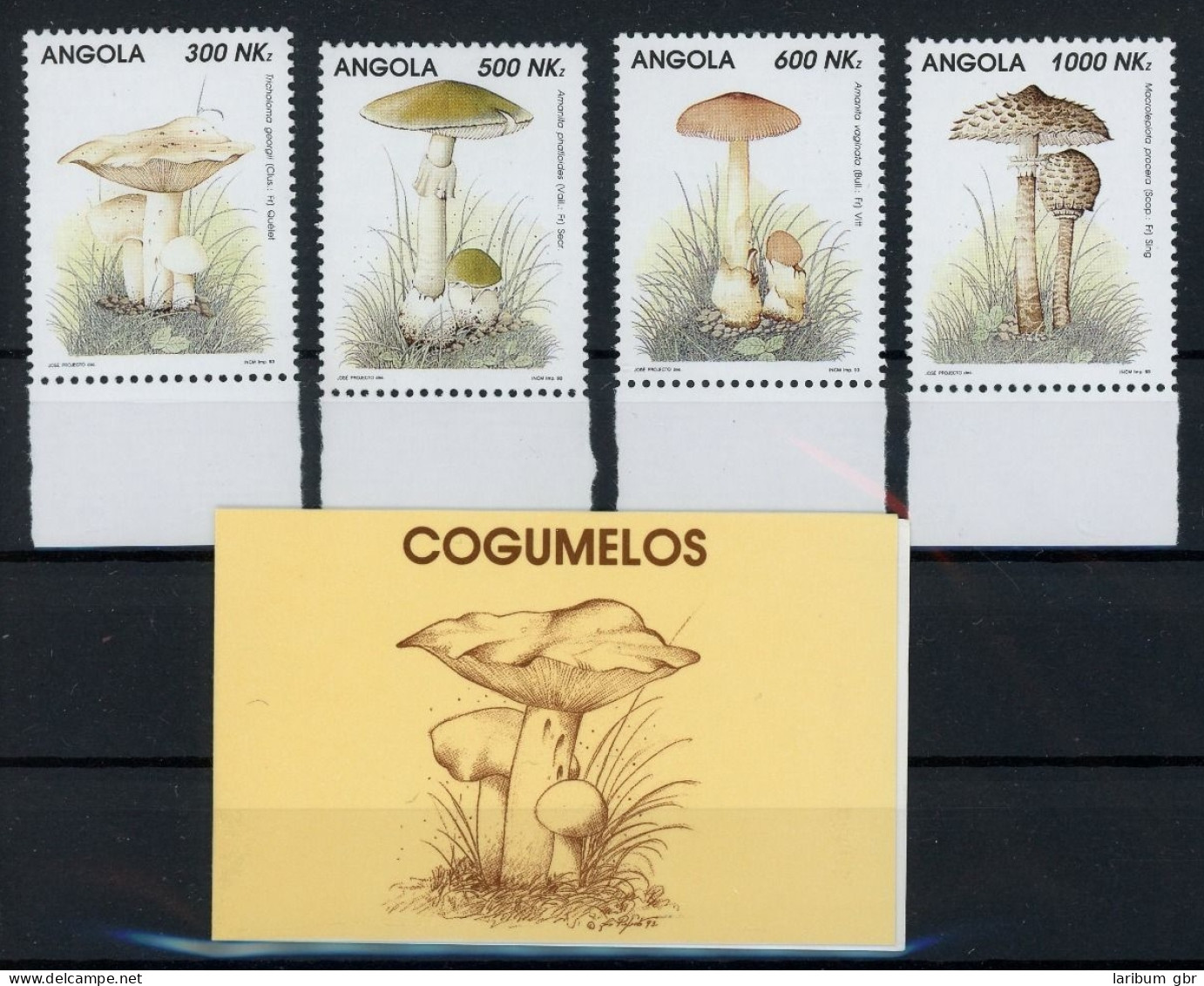 Angola 945-948, M-Heft Postfrisch Pilze #JO665 - Angola