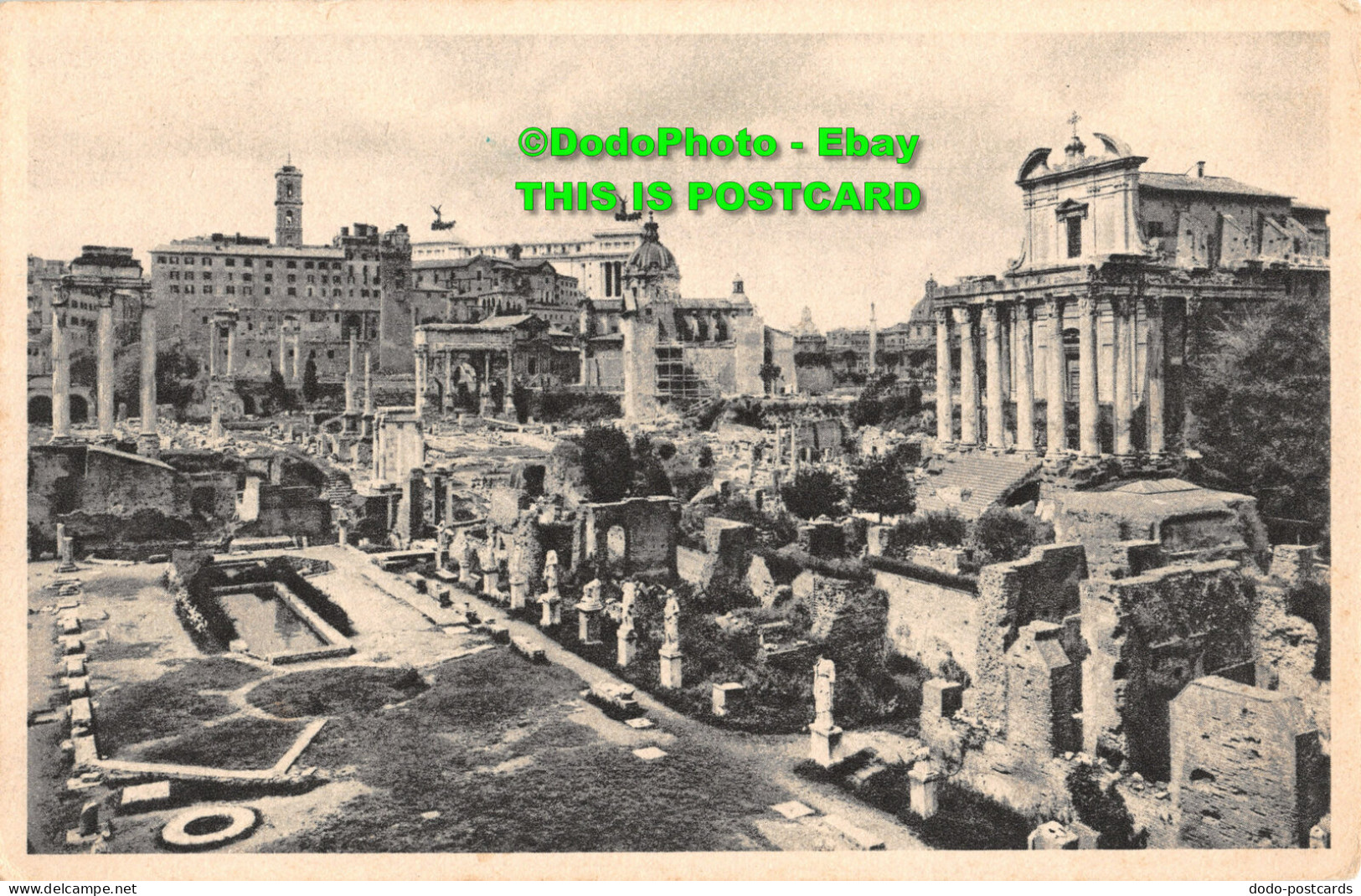 R455823 Roma. Roman Forum. House Of The Vestals. 1938. Fotogravure. Cesare Capel - Welt