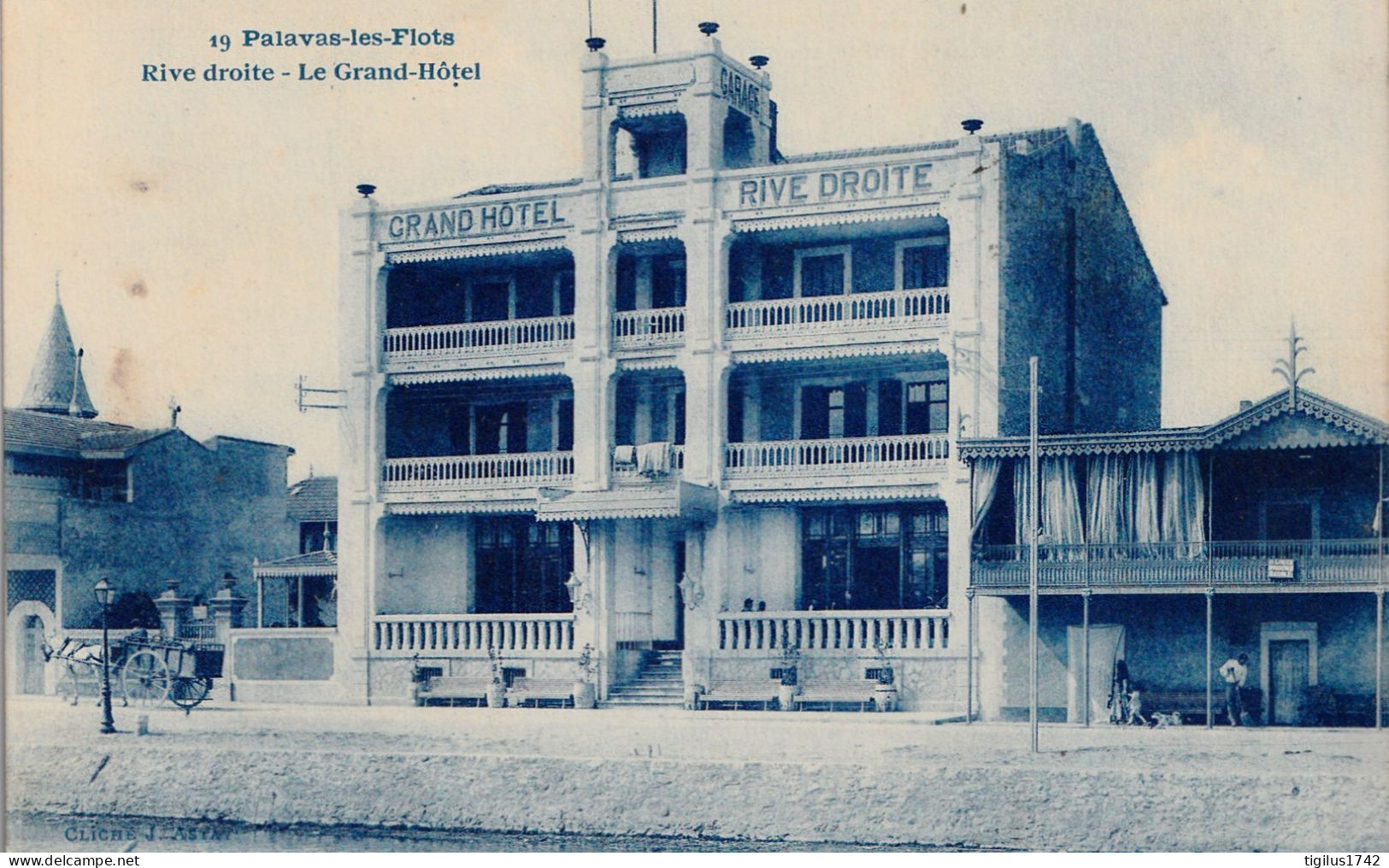 Palavas Les Flots Rive Droite Le Grand Hôtel - Palavas Les Flots