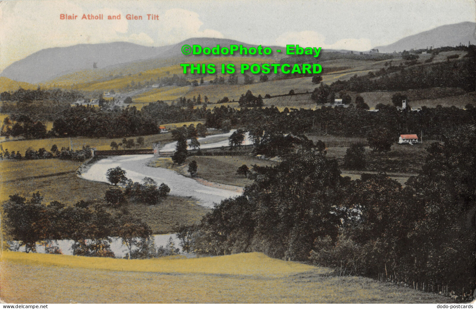 R455753 Blair Atholl And Glen Tilt. Ideal Series. D. And S. K. 135275. 1909 - Welt