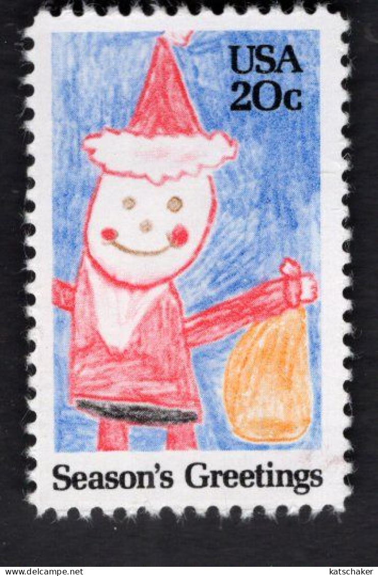 200891958 1984 SCOTT 2108  (XX)  POSTFRIS MINT NEVER HINGED - CHRISTMAS SANTA CLAUS - Nuevos