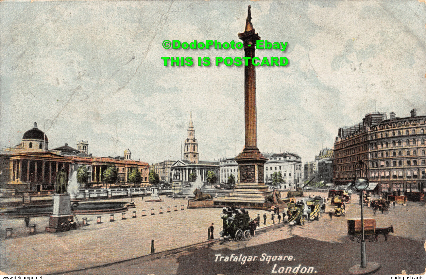 R455772 Trafalgar Square. London. 1906 - Autres & Non Classés