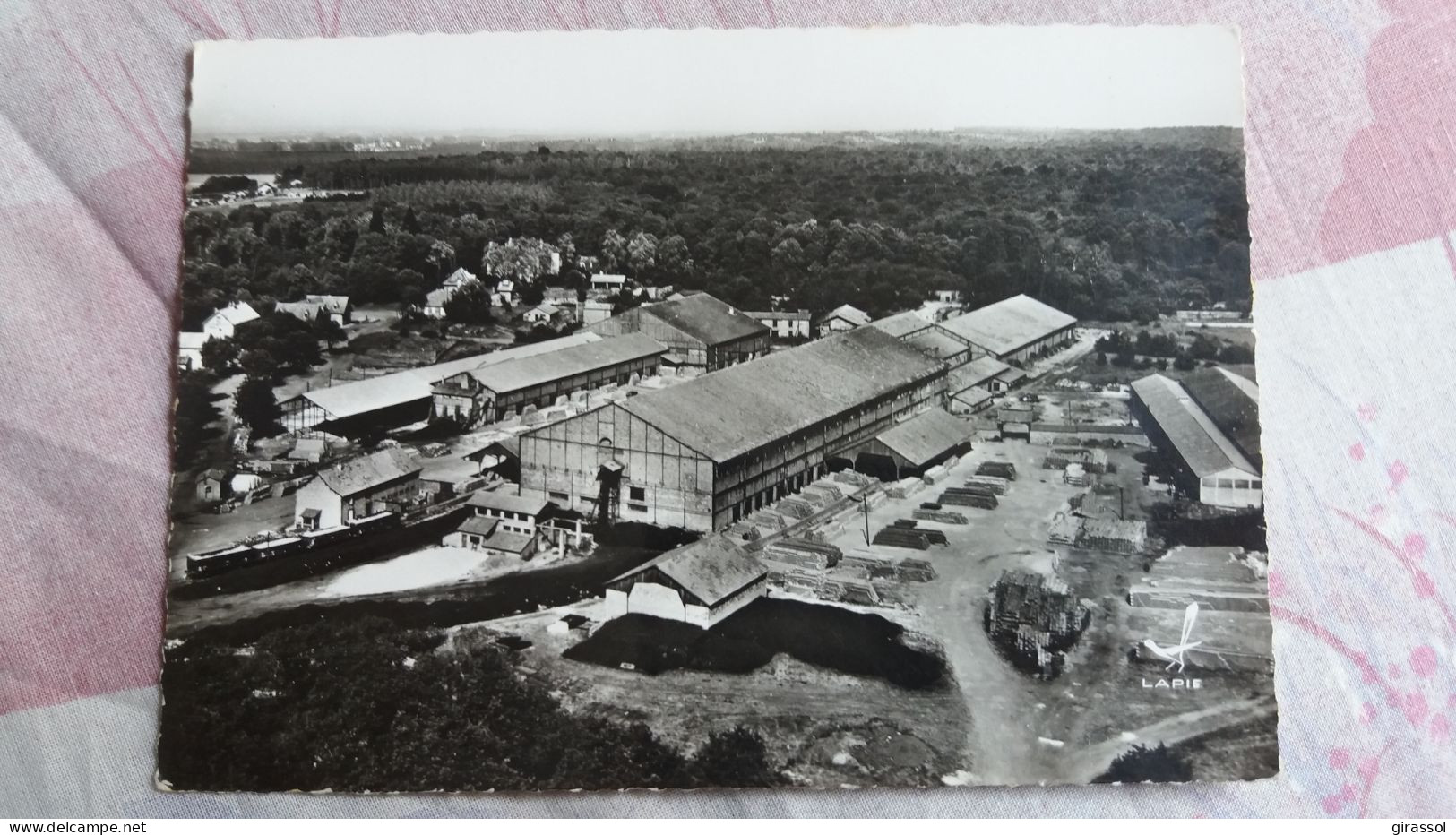 CPSM PARGNY SUR SAULX MARNE LA TUILERIE GILARDONIE  EN AVION AU DESSUS DE LAPIE 6 - Pargny Sur Saulx