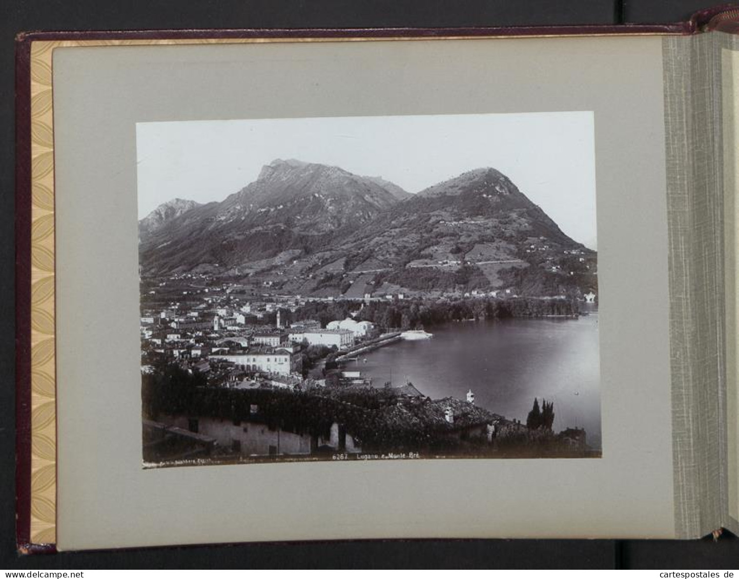 Fotoalbum Mit 38 Fotografien, Ansicht Lugano, Panorama Vom Monte Salvatore, Morcote, Gandria, Lago Di Lugano  - Albums & Collections