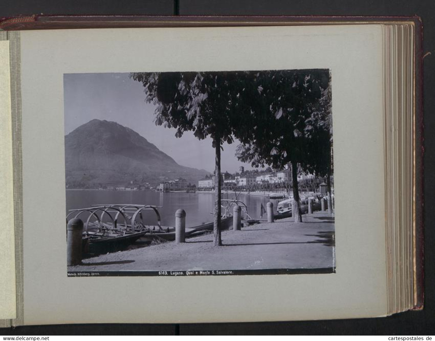 Fotoalbum Mit 38 Fotografien, Ansicht Lugano, Panorama Vom Monte Salvatore, Morcote, Gandria, Lago Di Lugano  - Alben & Sammlungen