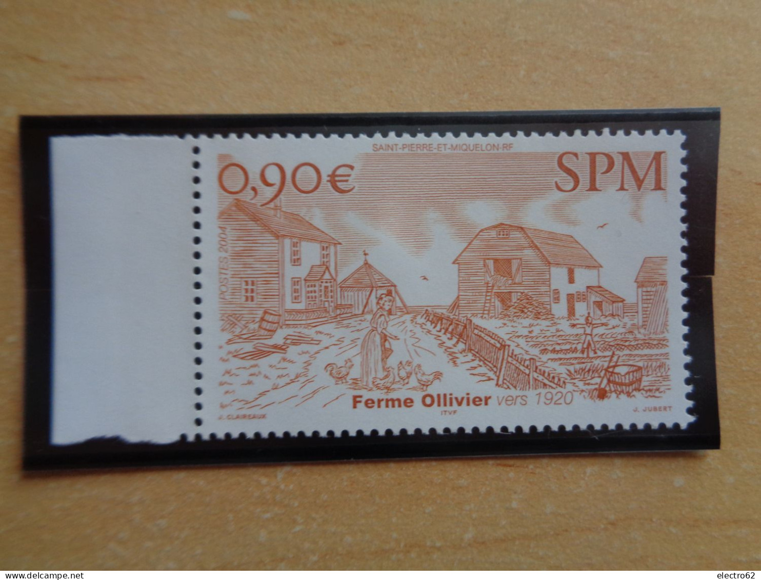 SPM Saint Pierre Et Miquelon La Ferme D'Ollivier Vers 1920 - Agriculture