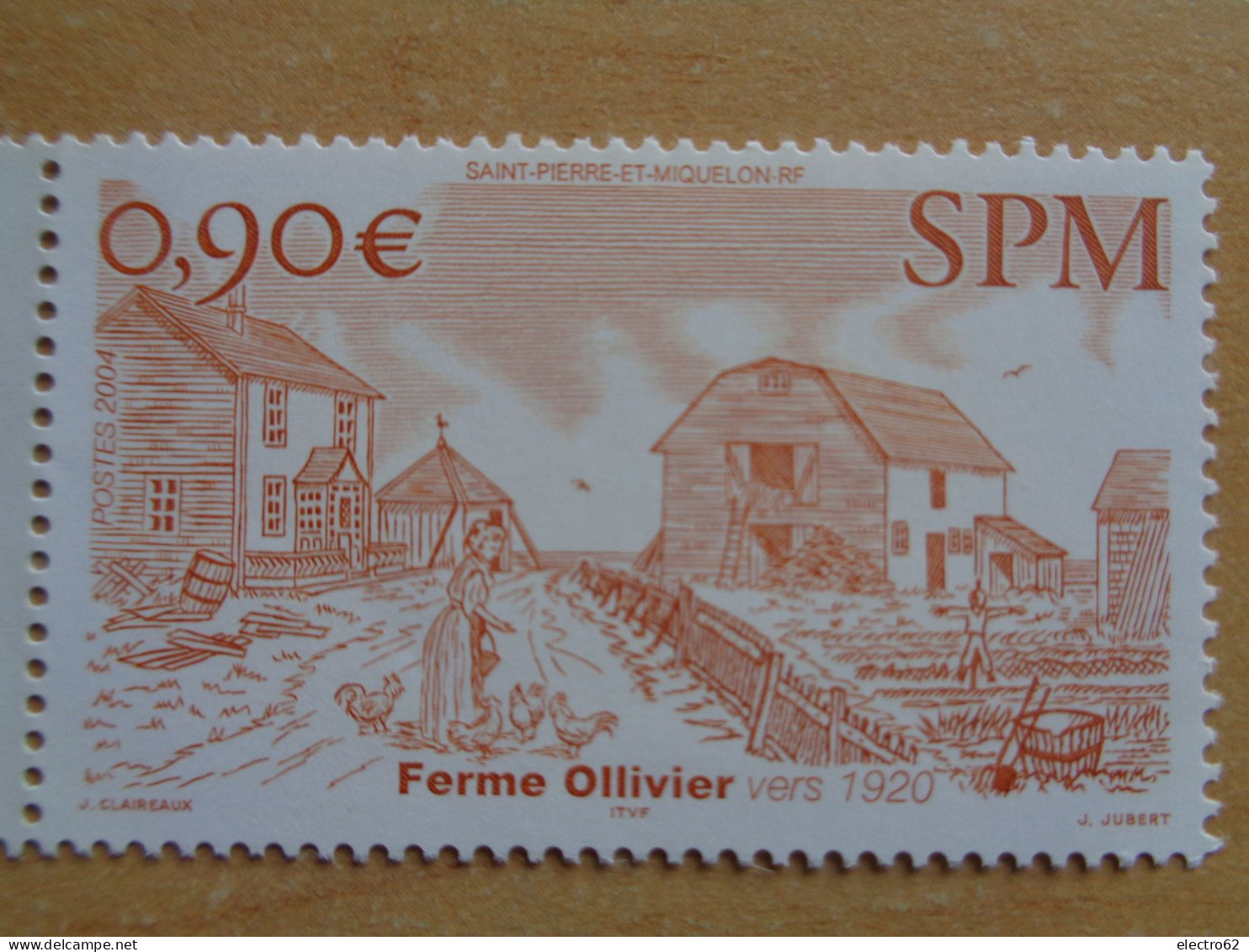 SPM Saint Pierre Et Miquelon La Ferme D'Ollivier Vers 1920 - Landbouw
