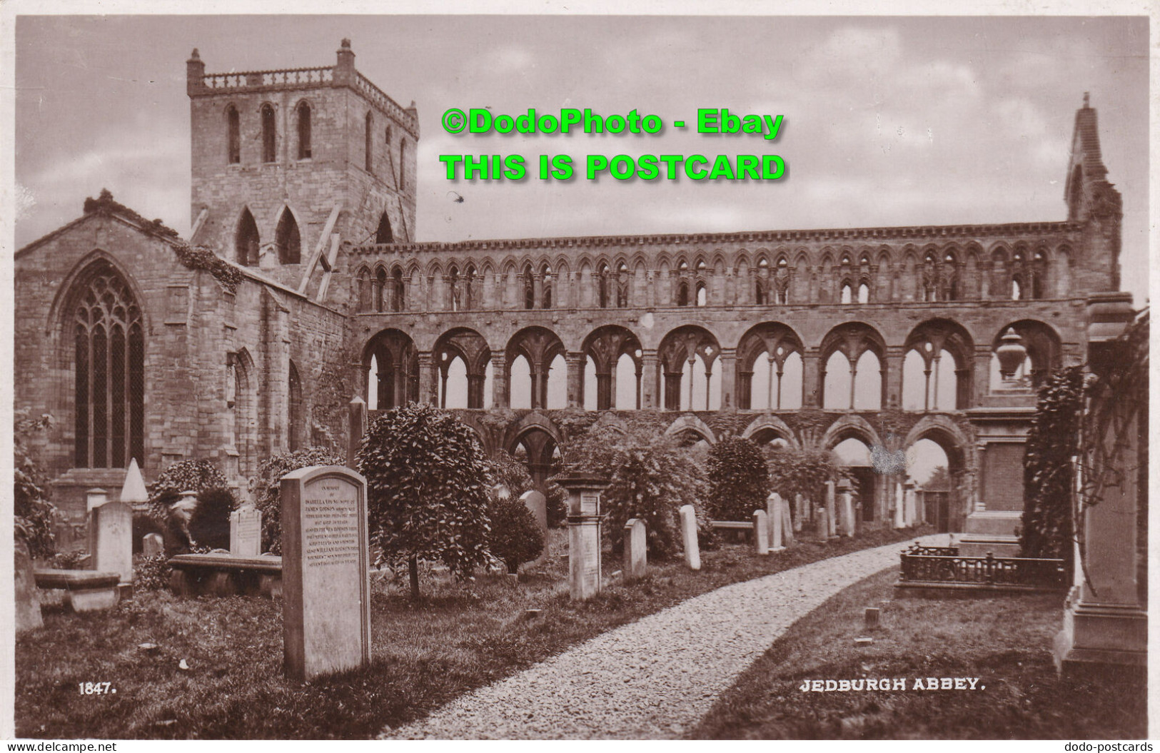 R455591 1847. Jedburgh Abbey. A. R. Edwards. Scotland - Monde