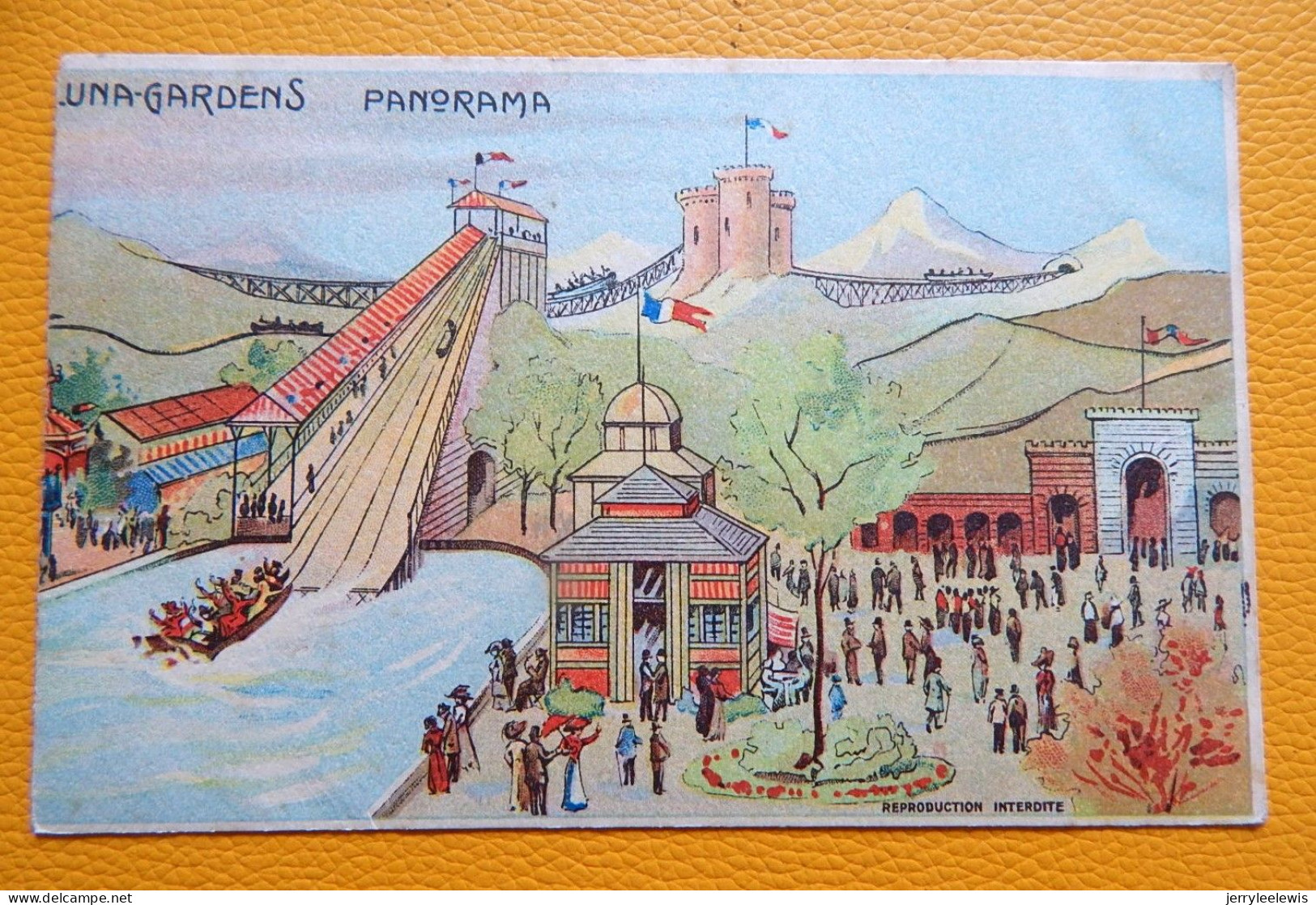 CHARLEROI  EXPOSITION DE 1911  -    Luna-Gardens  - Panorama - Charleroi