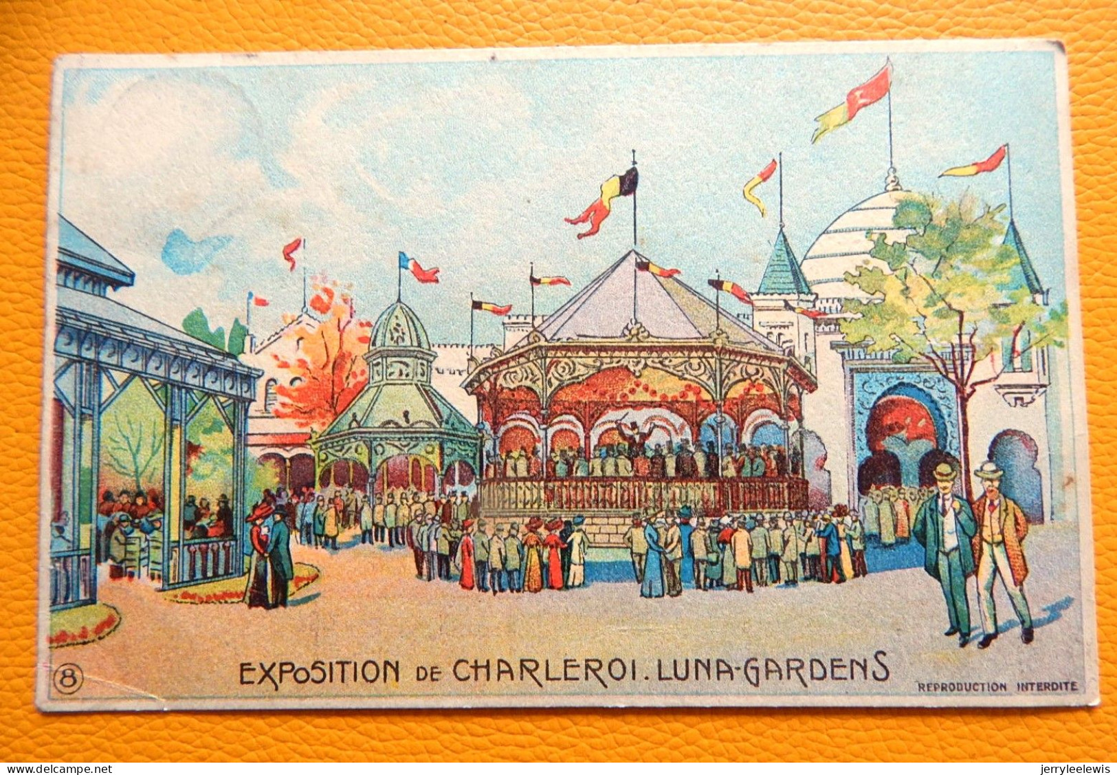 CHARLEROI  EXPOSITION DE 1911  -    Luna-Gardens - Charleroi