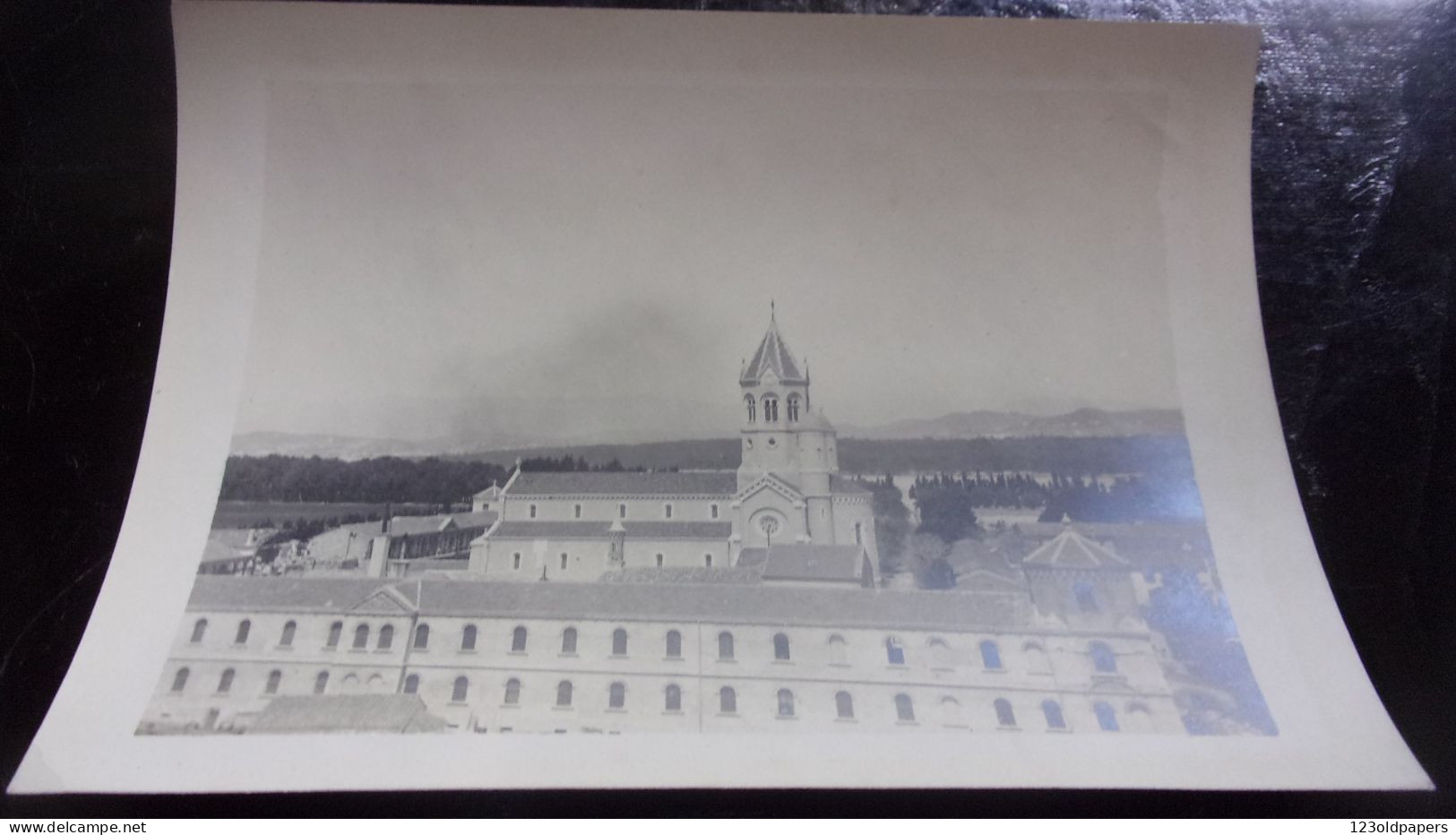 06 BELLE PHOTO DE CANNES LEGENDE  AVRIL 1899 MONASTERE DE LERINS ST HONORAT - Cannes