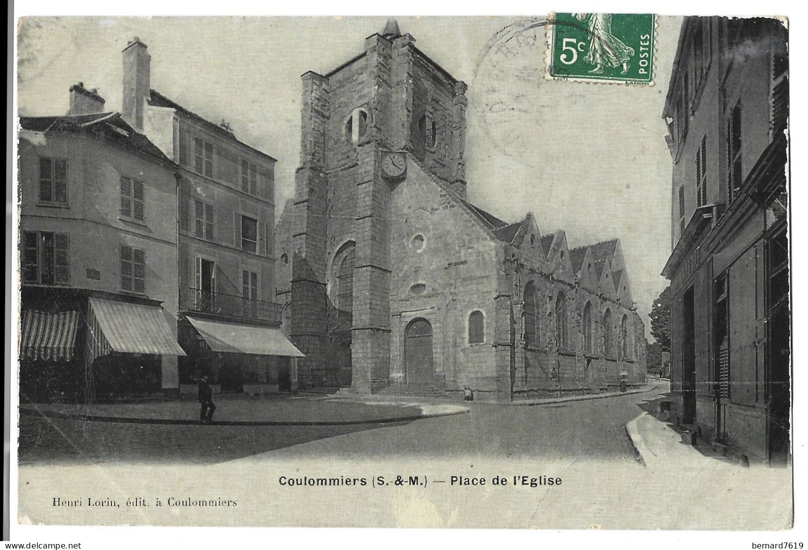 77  Coulommiers - Place De L'eglise - Coulommiers