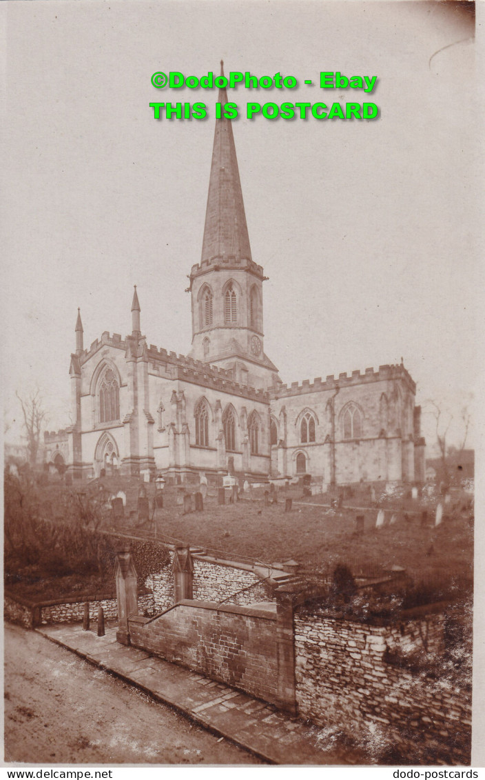 R455658 Church. Unknown Place. Old Photography. Postcard - World